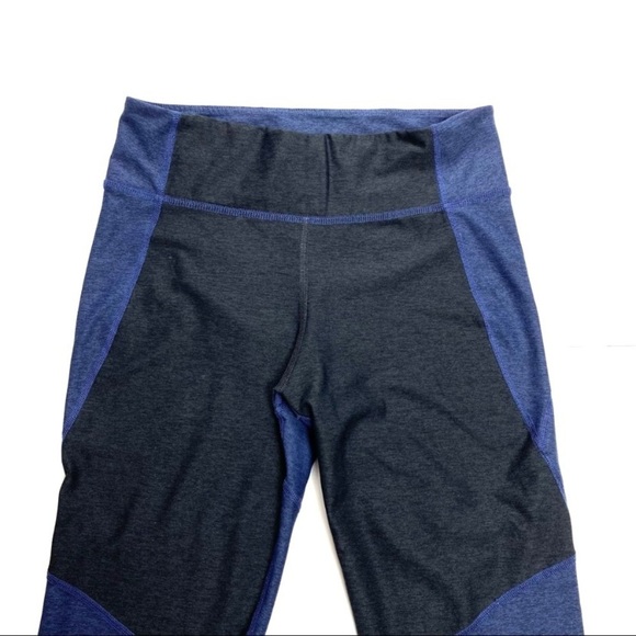Outdoor Voices ColorBlock Capri Pants in Blue & Black Size M - Picture 4 of 9